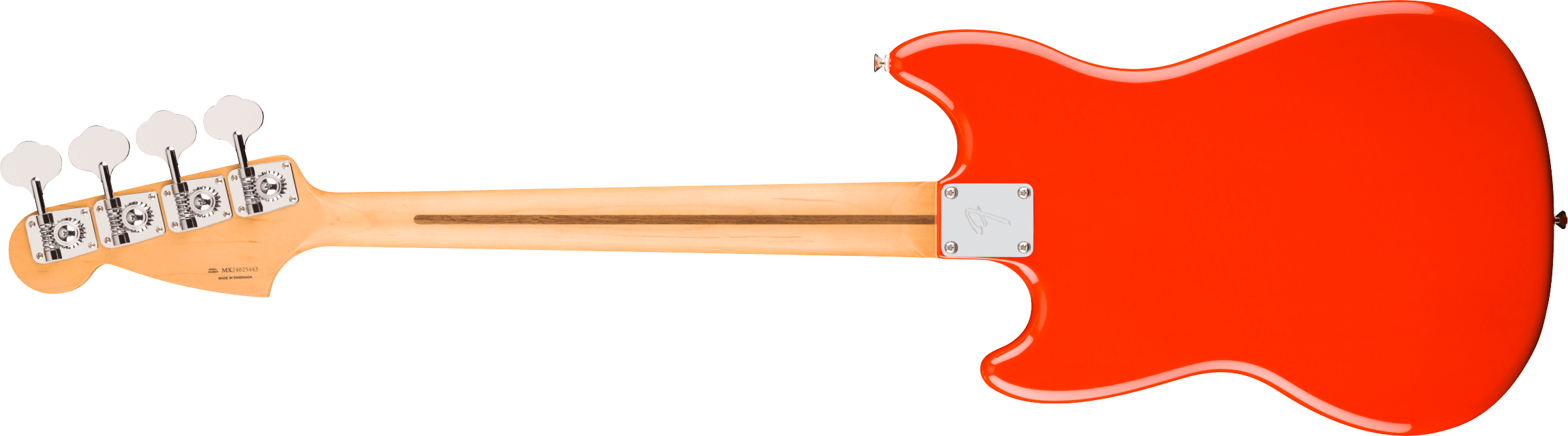 Fender® Player II Mustang® Bass PJ, Rosewood Fingerboard, Coral Red