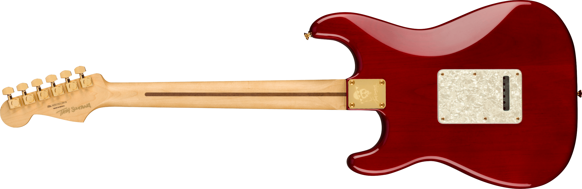 Fender® Tash Sultana Stratocaster®, Maple Fingerboard, Transparent Cherry