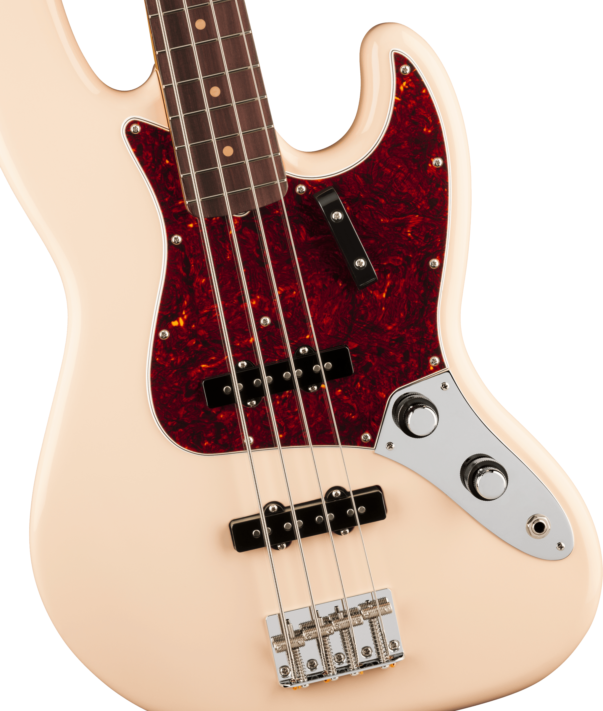 Fender® Vintera® III Early '60s Jazz Bass®, Rosewood Fingerboard, Olympic White