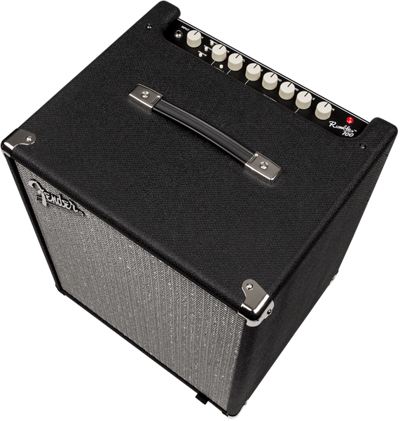 Fender® Rumble™ 100 (V3), 230V EUR, Black/Silver