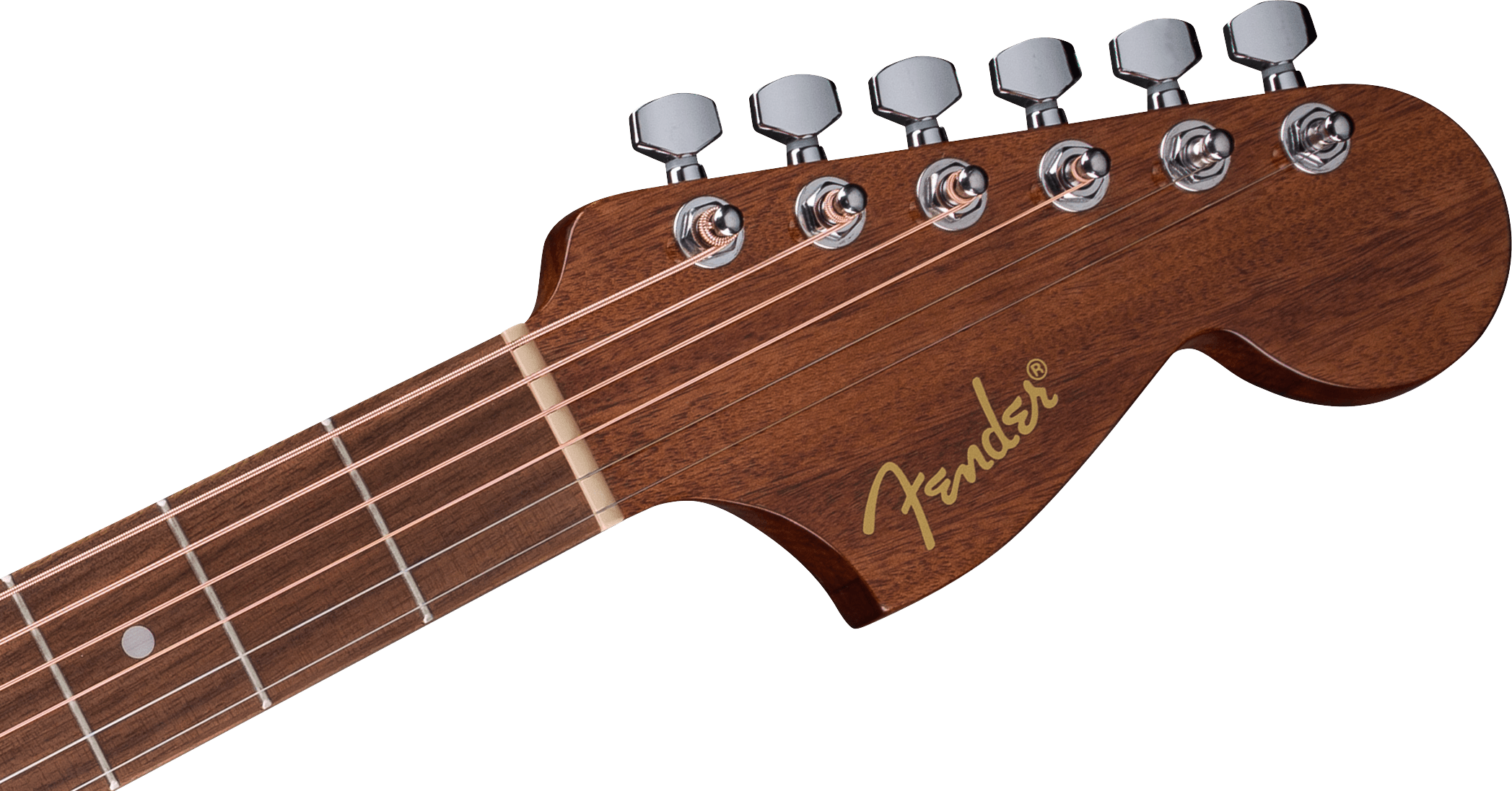 Fender® California Standard Monterey™, Sapele Top, Black Pickguard, Natural Sapele