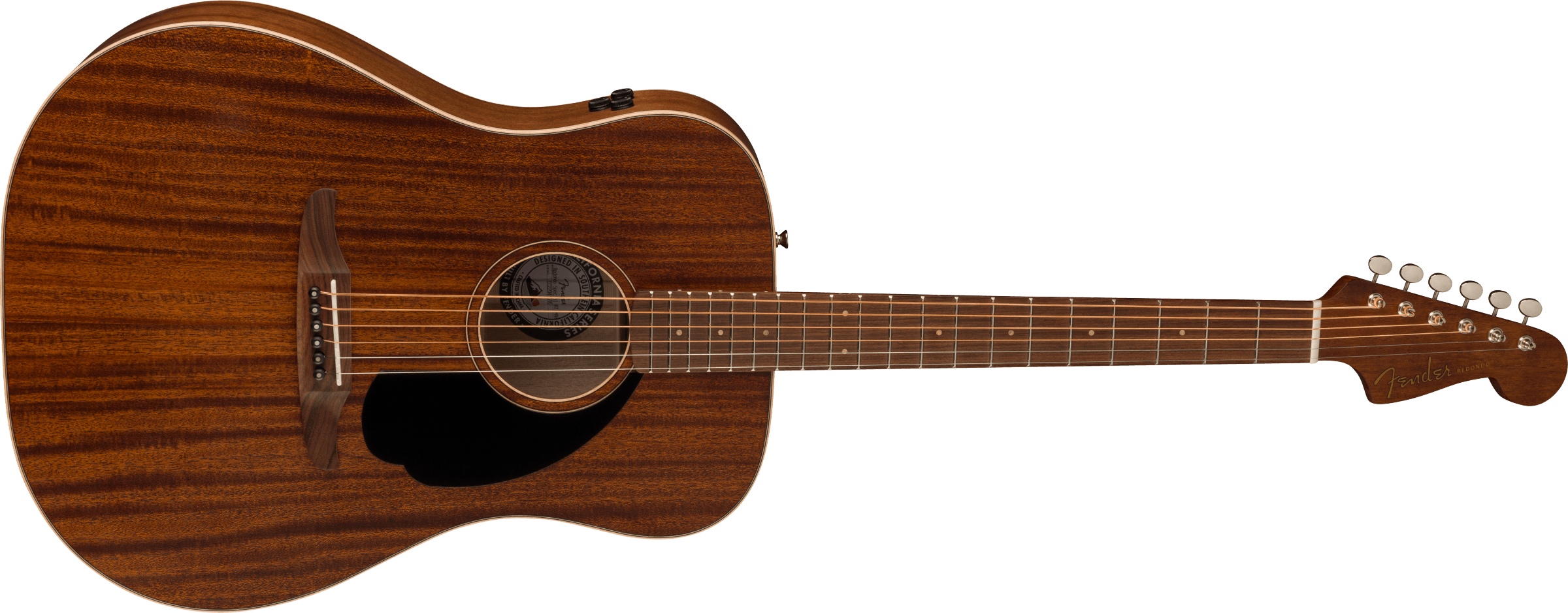 Fender® Redondo Special, Pau Ferro Fingerboard, Black Pickguard, Natural