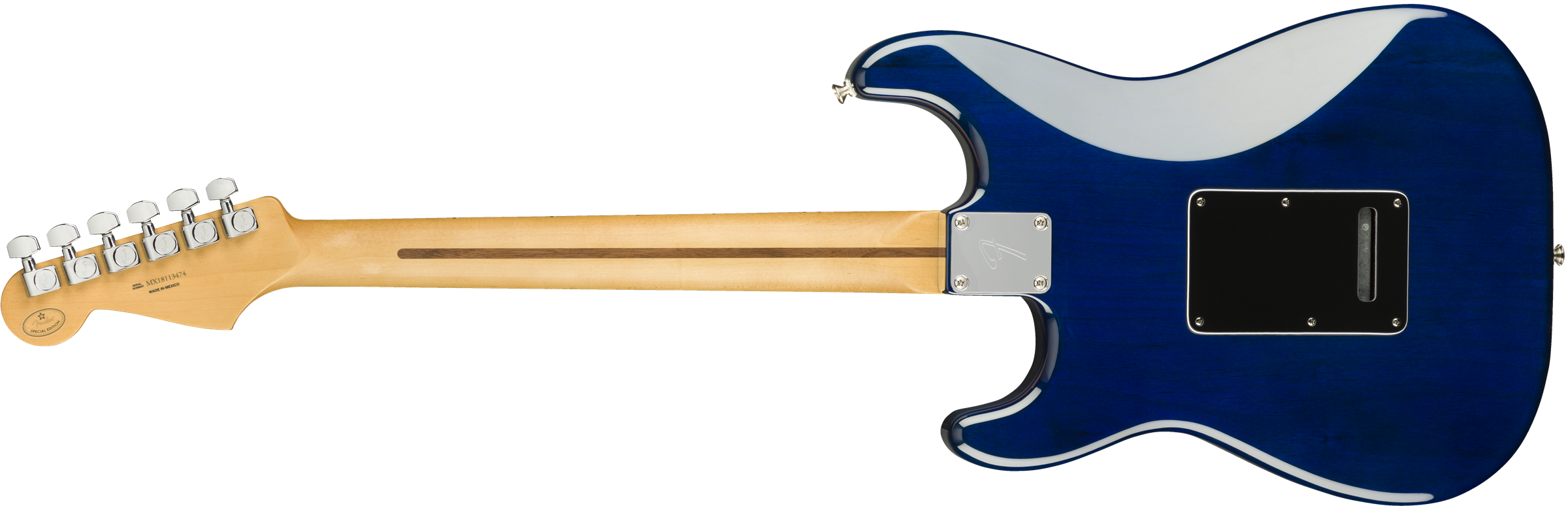 Fender® Limited Edition Player Stratocaster® HSS Plus Top, Maple Fingerboard, Blue Burst Flame
