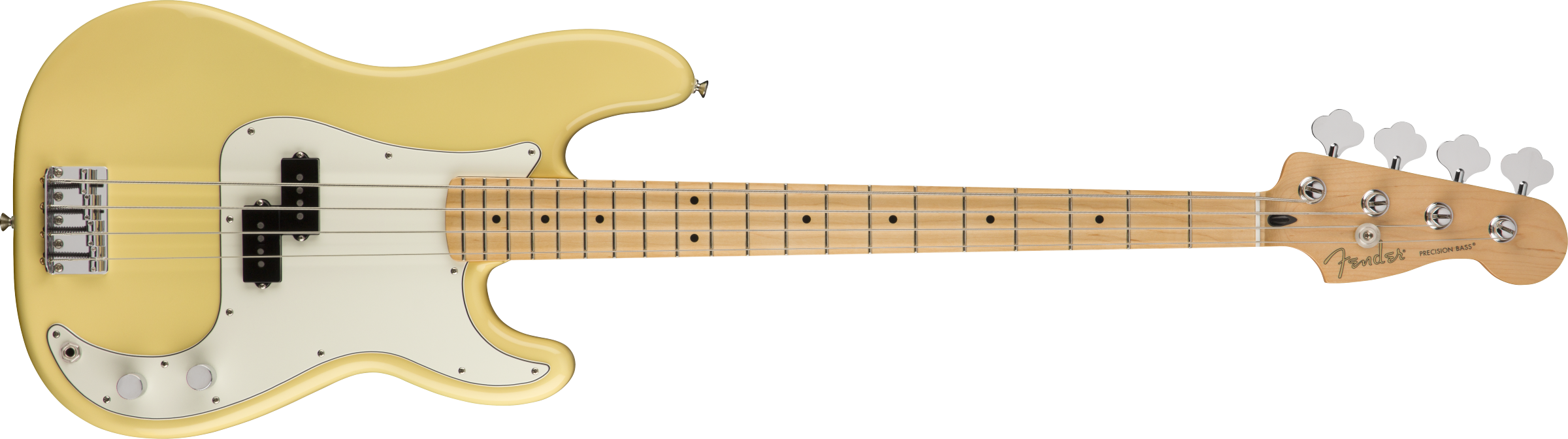 Fender® Player Precision Bass®, Maple Fingerboard, Buttercream
