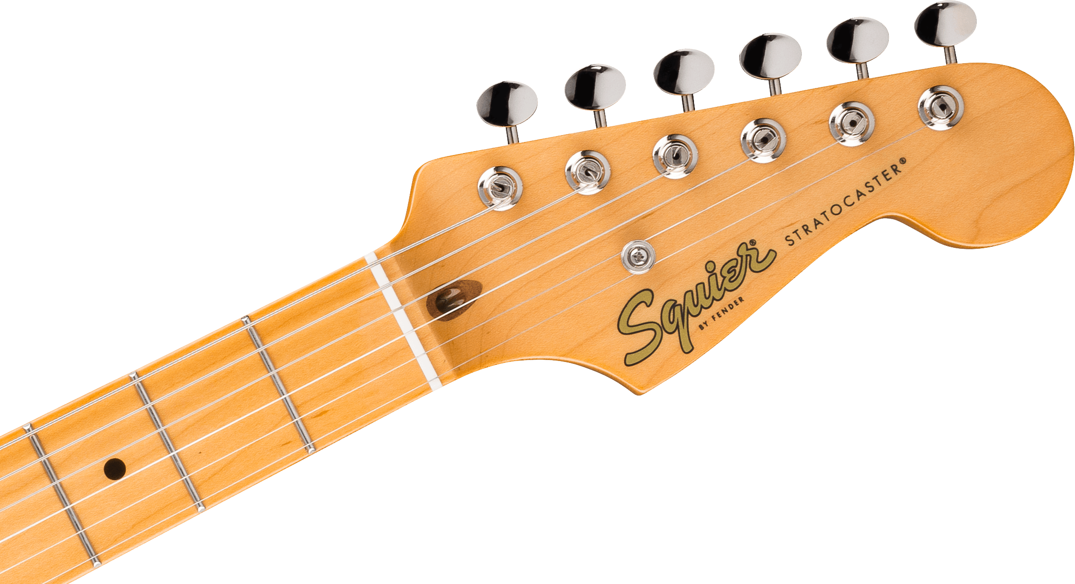 Squier® Classic Vibe™ '50s Stratocaster® HT, Maple Fingerboard, Parchment Pickguard, Shell Pink