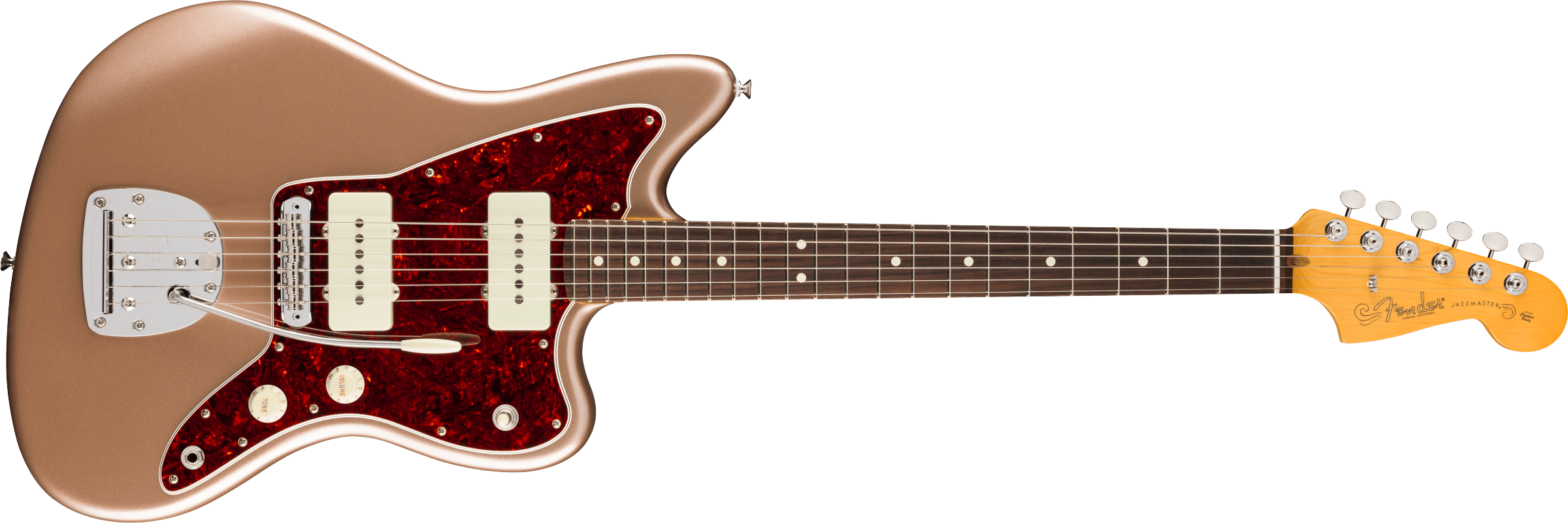Fender® American Professional Classic Jazzmaster®, Rosewood Fingerboard, Faded Firemist Gold