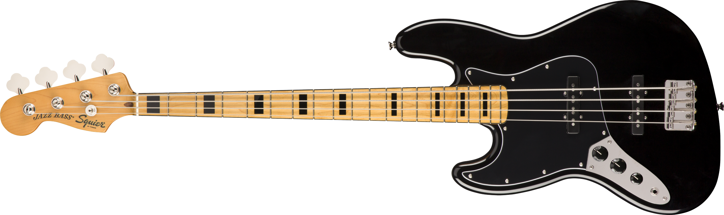 Squier® Classic Vibe '70s Jazz Bass® Left-Handed, Maple Fingerboard, Black