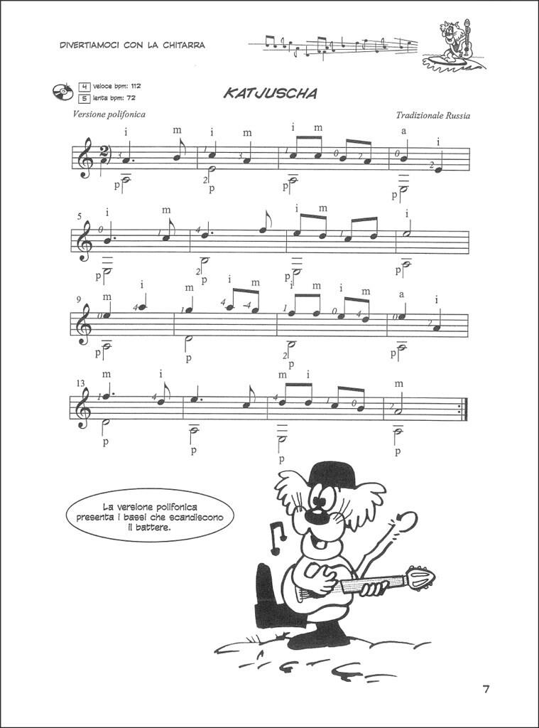 Divertiamoci con la chitarra + CD Antologia di brani facili Chit. - Roberto Fabbri
