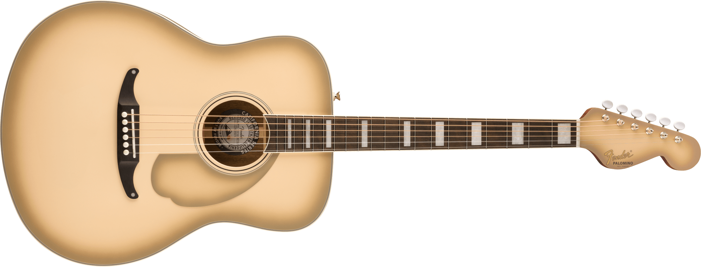 Fender® Limited Edition California Vintage Palomino with Case, Antigua Pickguard, Antigua