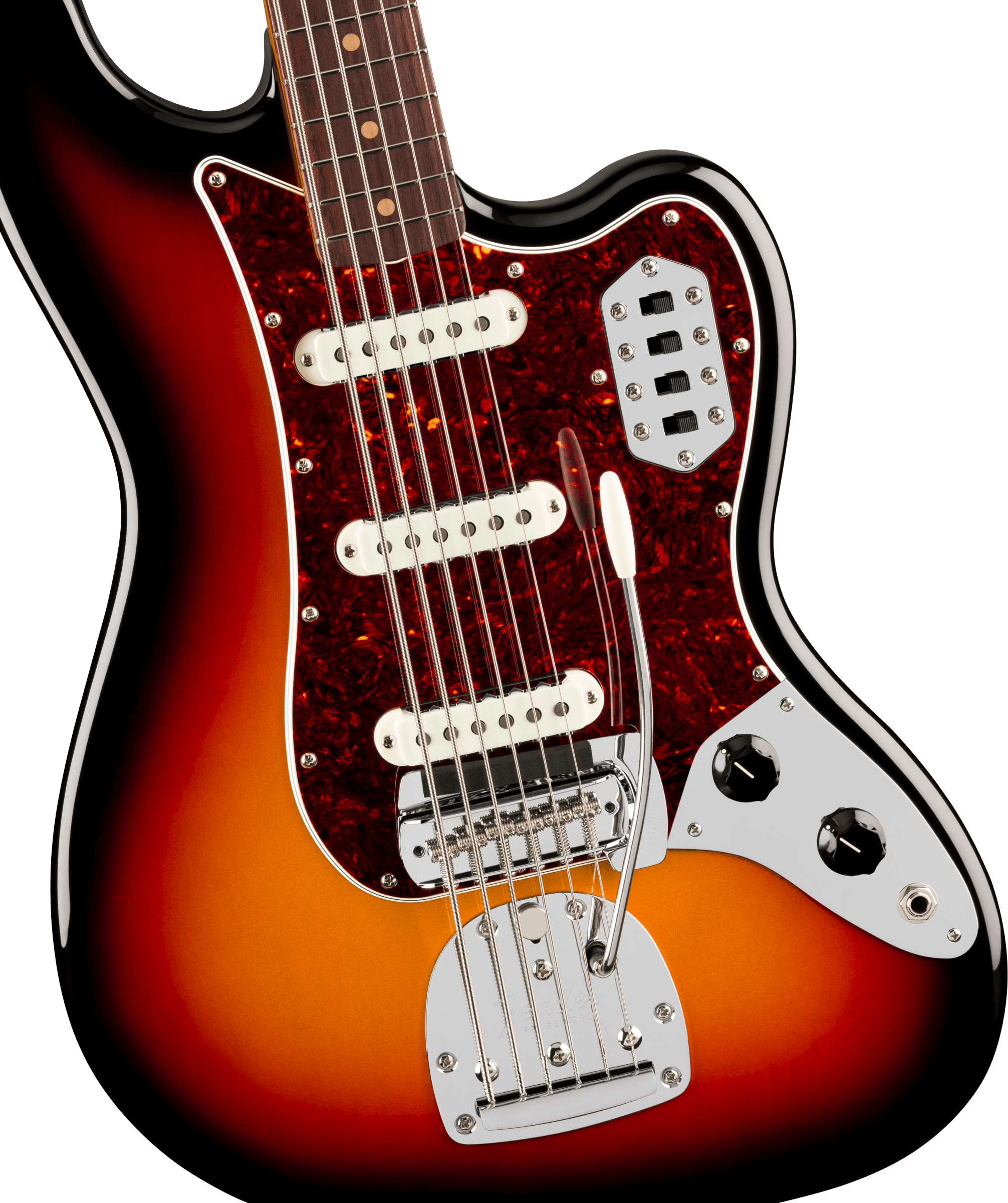 Fender® Vintera® III Early '60s Bass VI, Rosewood Fingerboard, 3-Color Sunburst