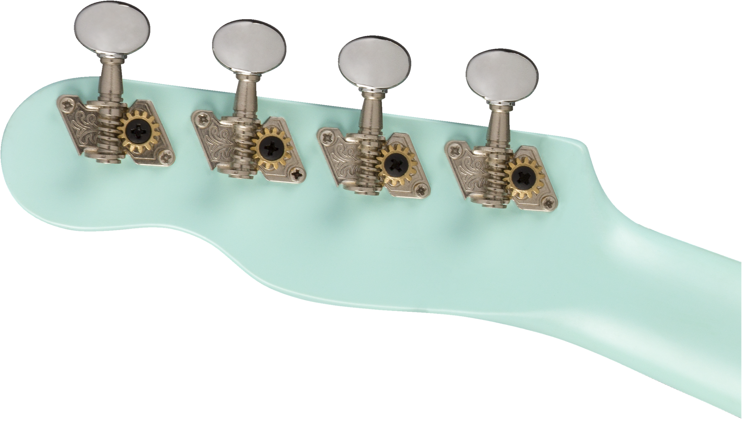 Fender® Venice Soprano Uke, Walnut Fingerboard, Daphne Blue