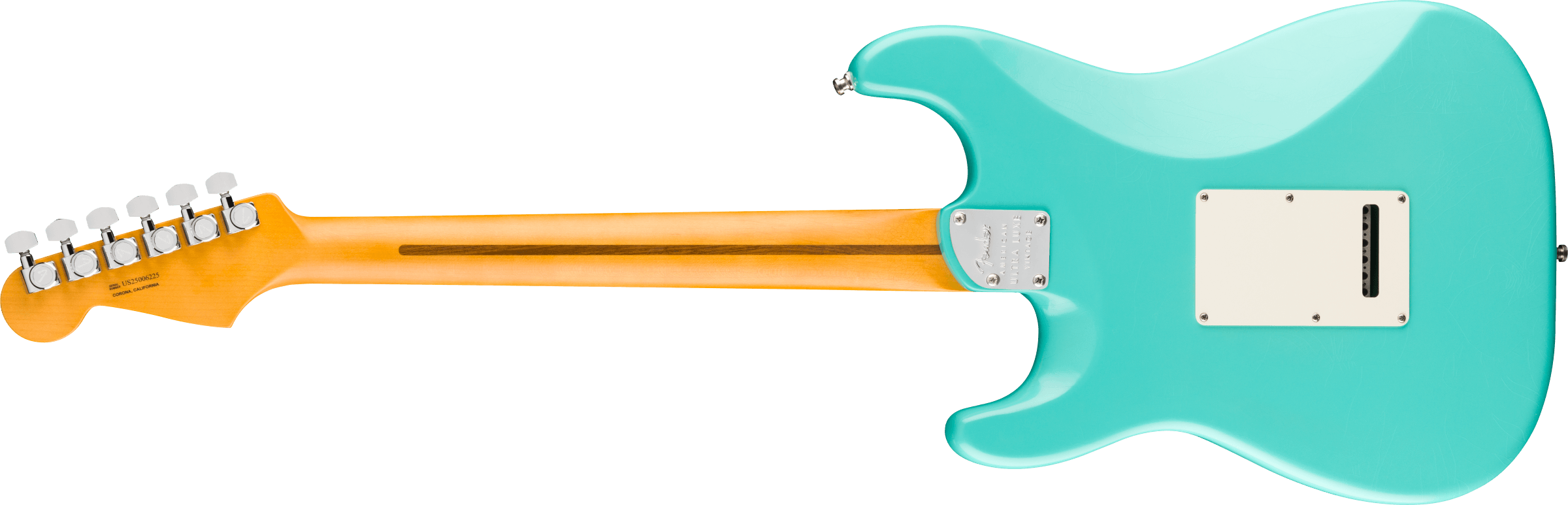 Fender® American Ultra Luxe Vintage '60s Stratocaster® HSS, Rosewood Fingerboard, Sea Foam Green