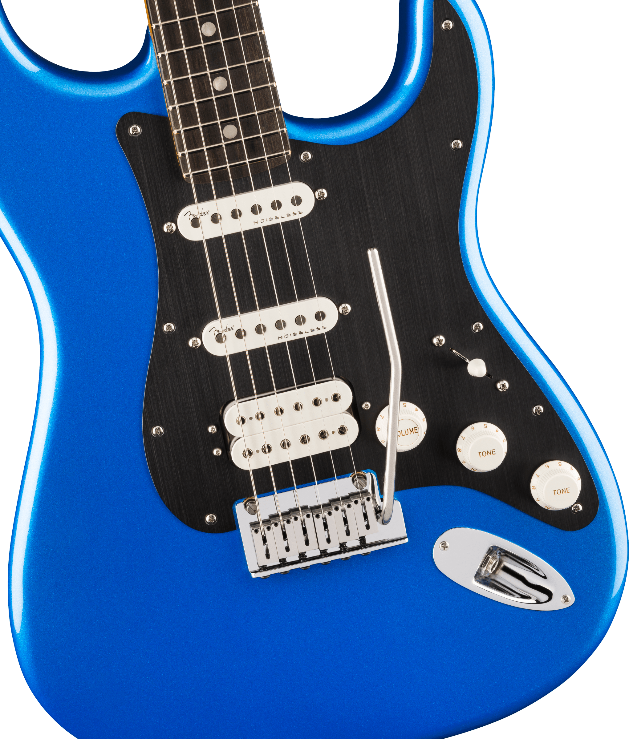 Fender® American Ultra II Stratocaster® HSS, Ebony Fingerboard, Noble Blue