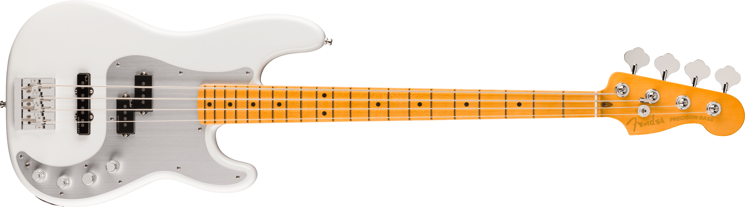 Fender® American Ultra II Precision Bass®, Maple Fingerboard, Avalanche