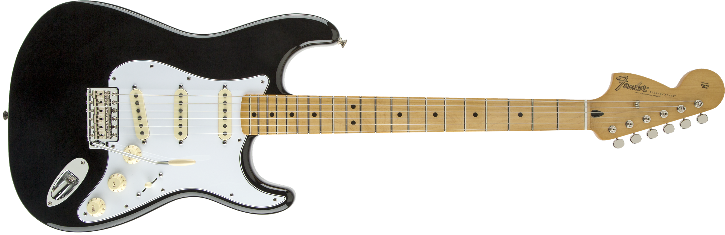 Fender® Jimi Hendrix Stratocaster®, Maple Fingerboard, Black