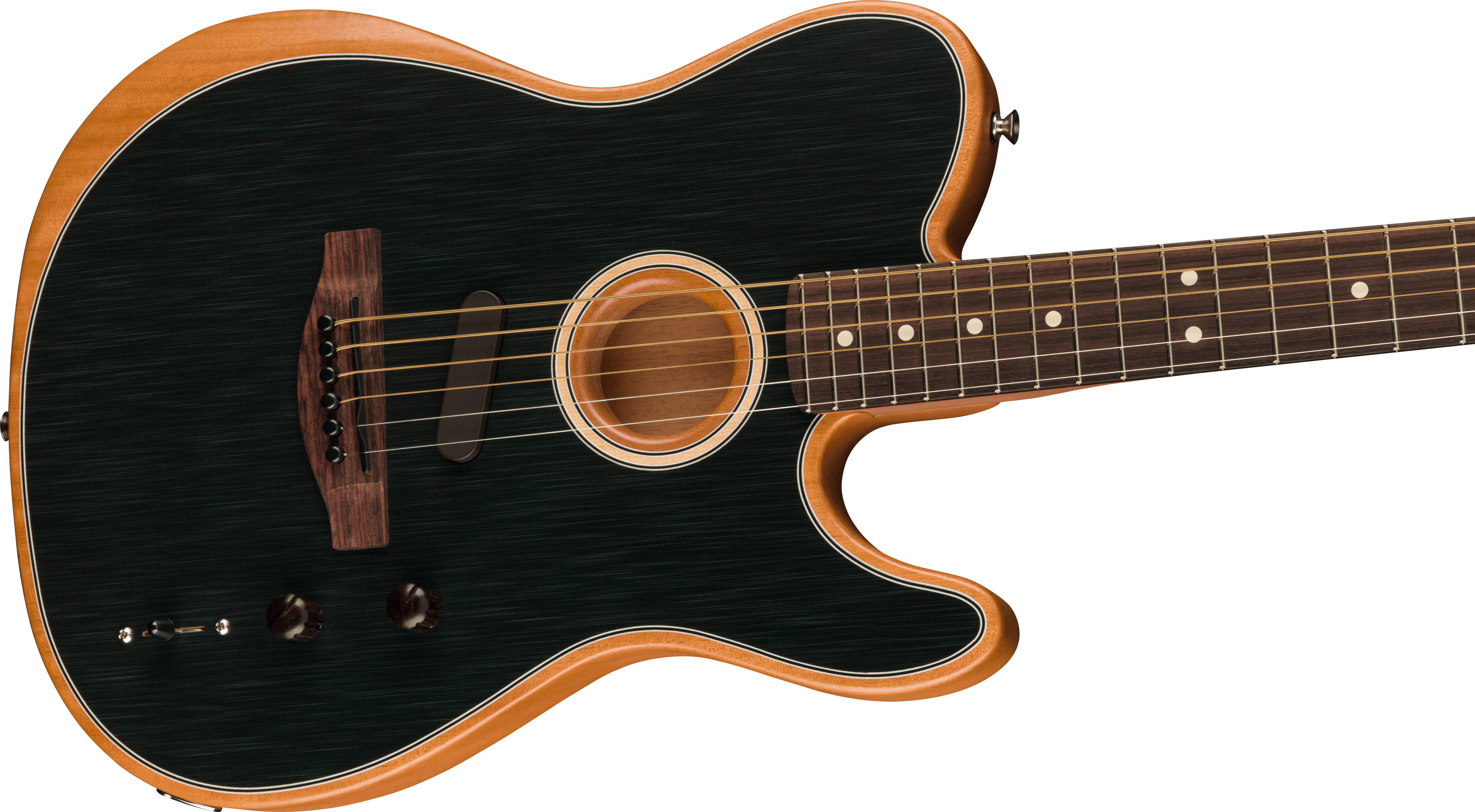 Fender® Acoustasonic® Player Telecaster®, Rosewood Fingerboard, Brushed Black