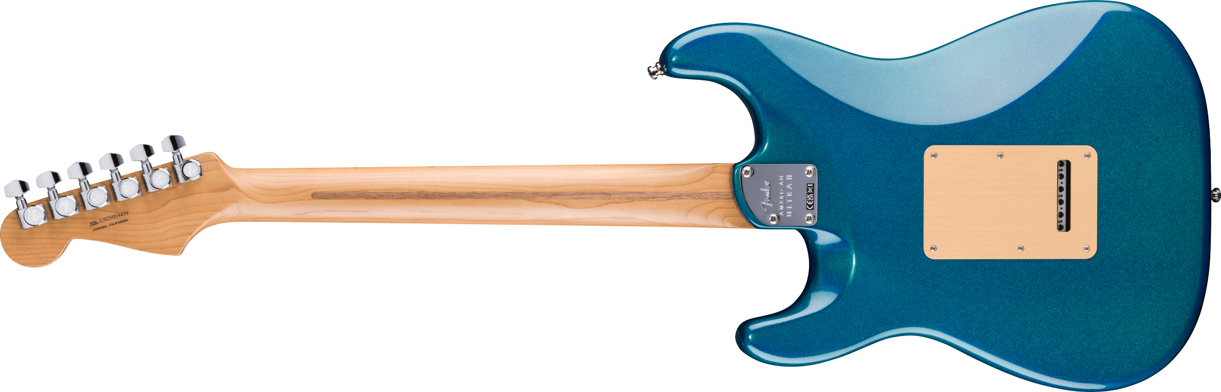 Fender® Limited Edition American Ultra II Stratocaster® HSS, Roasted Maple Fingerboard, Aurora
