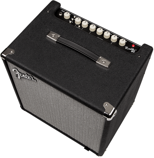 Fender® Rumble™ 40 (V3), 230V EUR, Black/Silver
