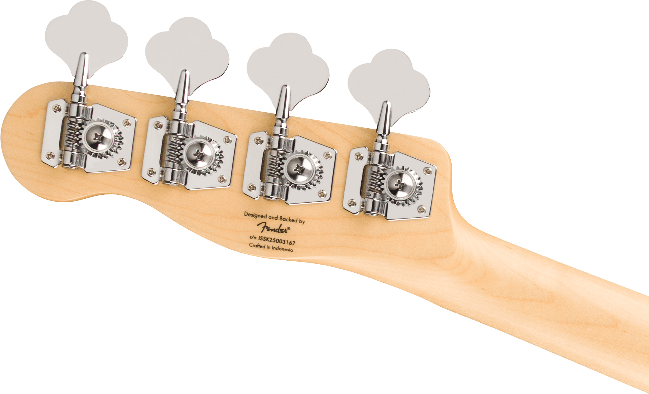 Squier® Paranormal Precision Bass® Thinline SJ, Laurel Fingerboard, Black Pickguard, 3-Color Sunburst