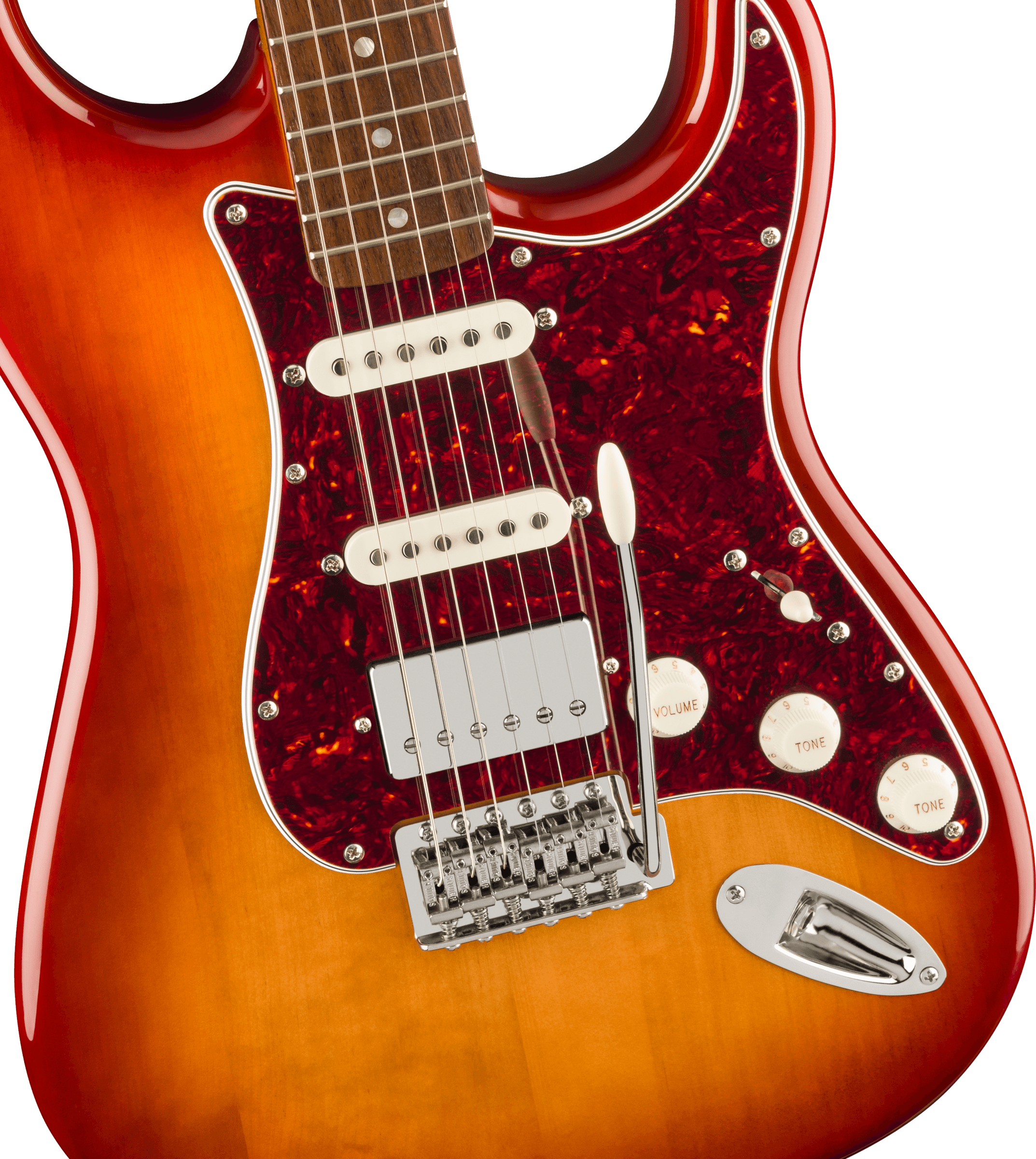 Squier® Limited Edition Classic Vibe™ '60s Stratocaster® HSS, Laurel Fingerboard, Tortoiseshell Pickguard, Sienna Sunburst