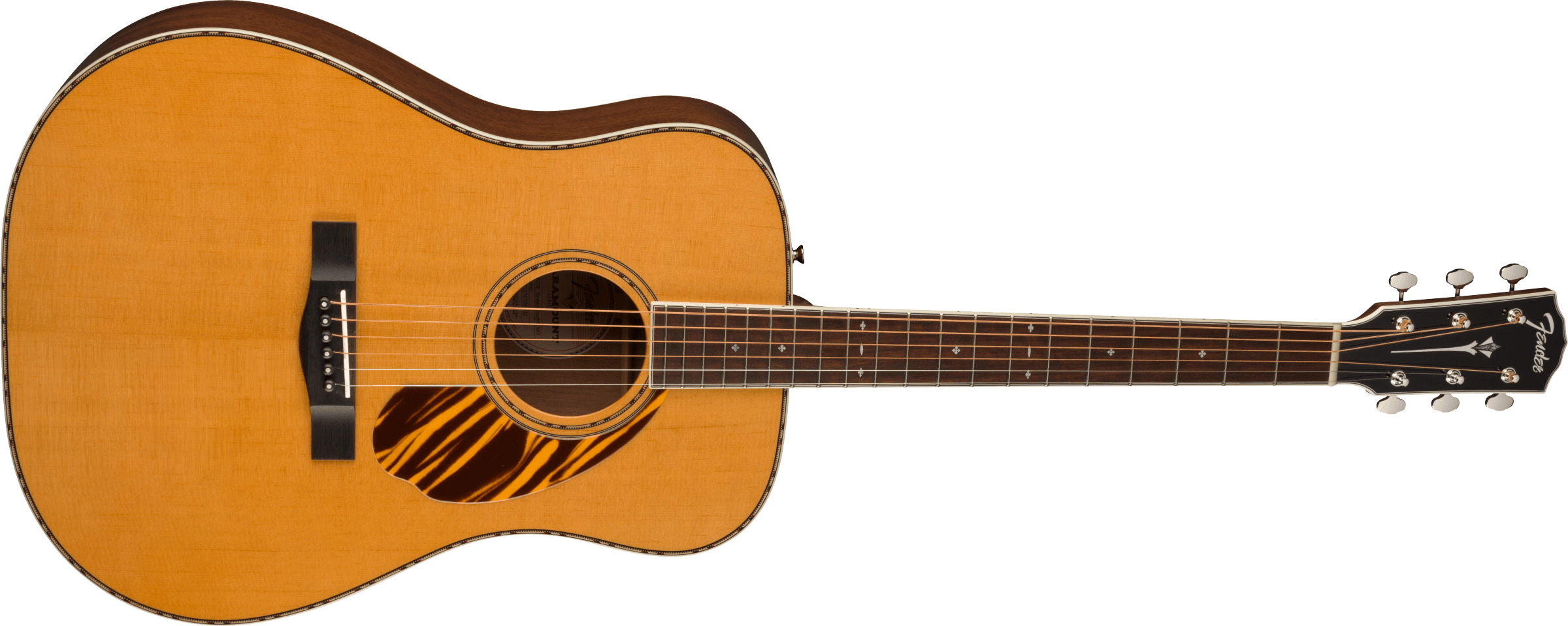 Fender® PD-220E Dreadnought, Ovangkol Fingerboard, Natural