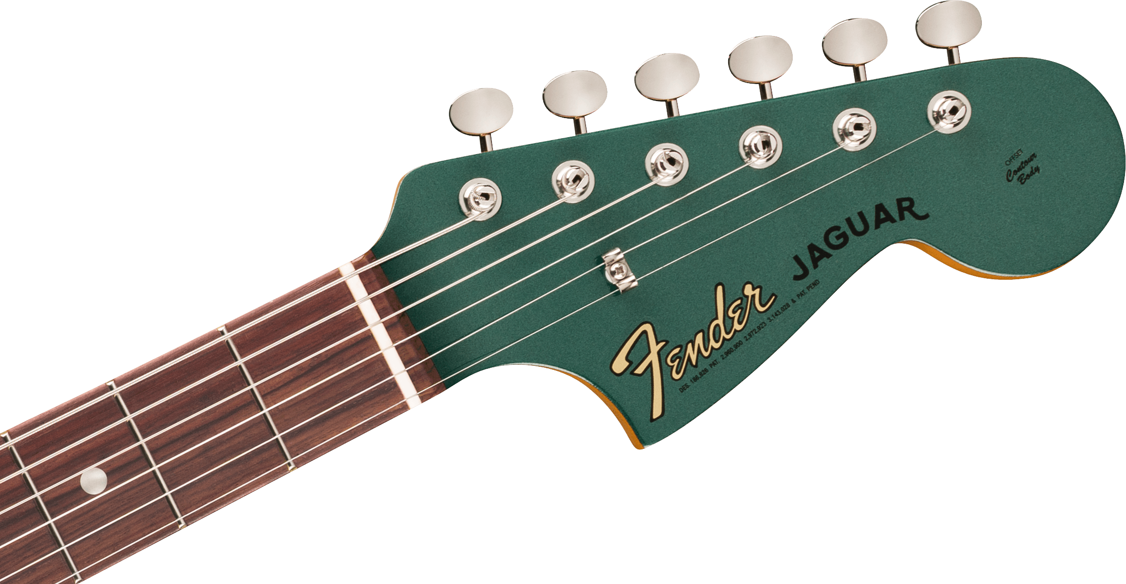 Fender® Vintera® III Mid '60s Jaguar®, Rosewood Fingerboard, Sherwood Green Metallic