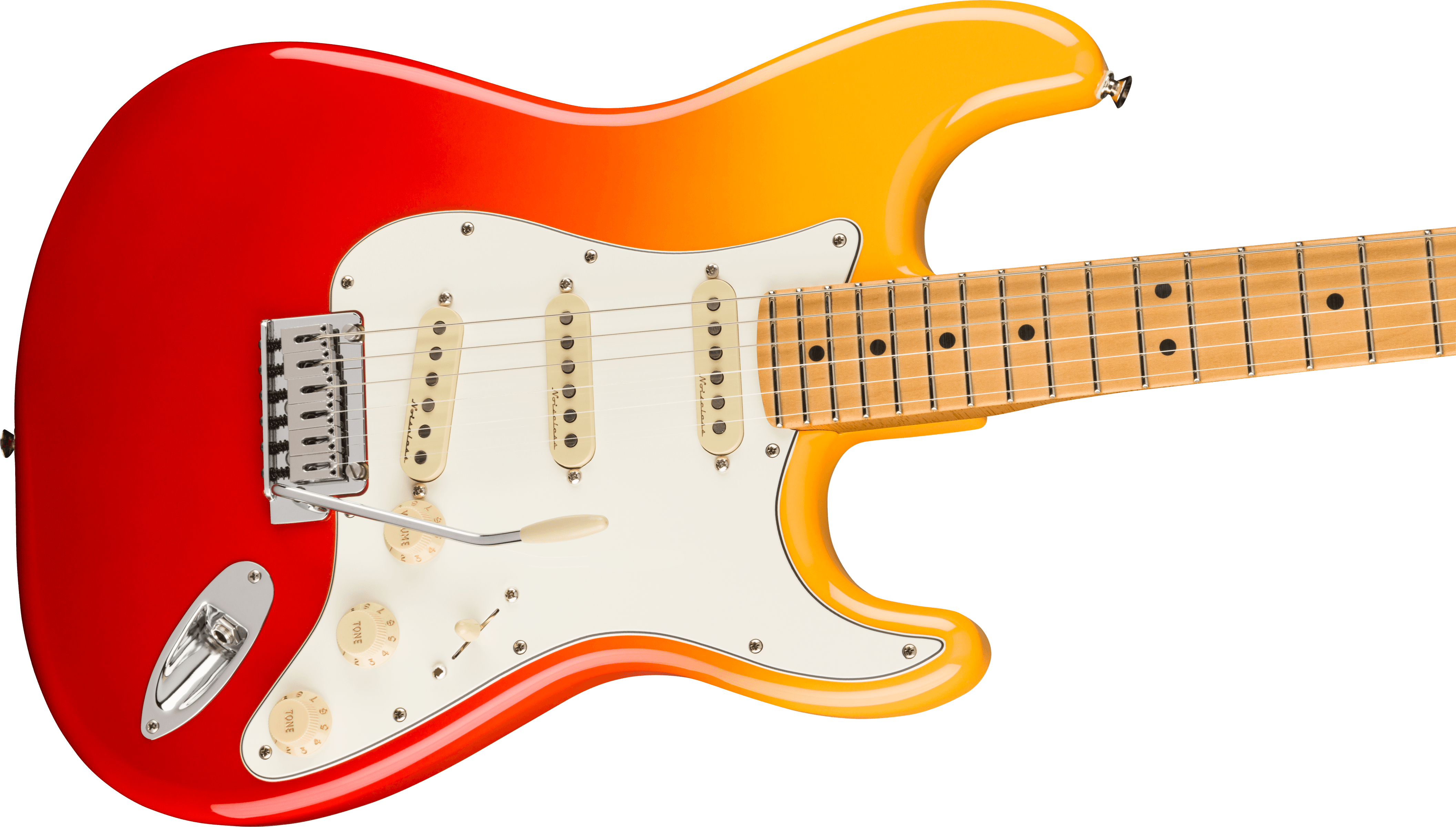 Fender® Player Plus Stratocaster®, Maple Fingerboard, Tequila Sunrise