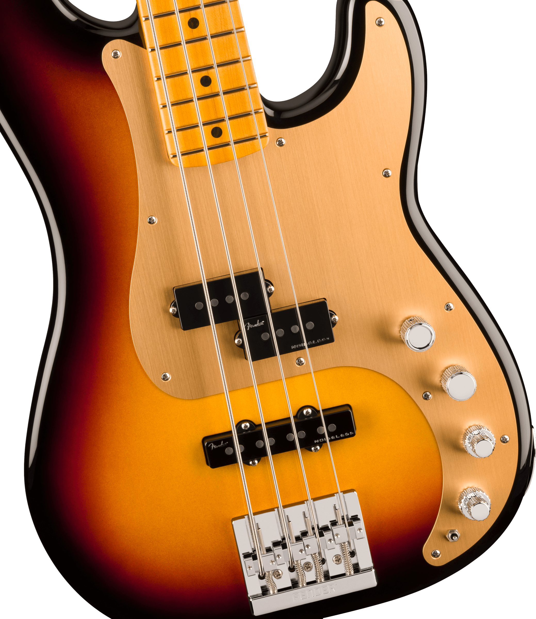 Fender® American Ultra II Precision Bass®, Maple Fingerboard, Ultraburst