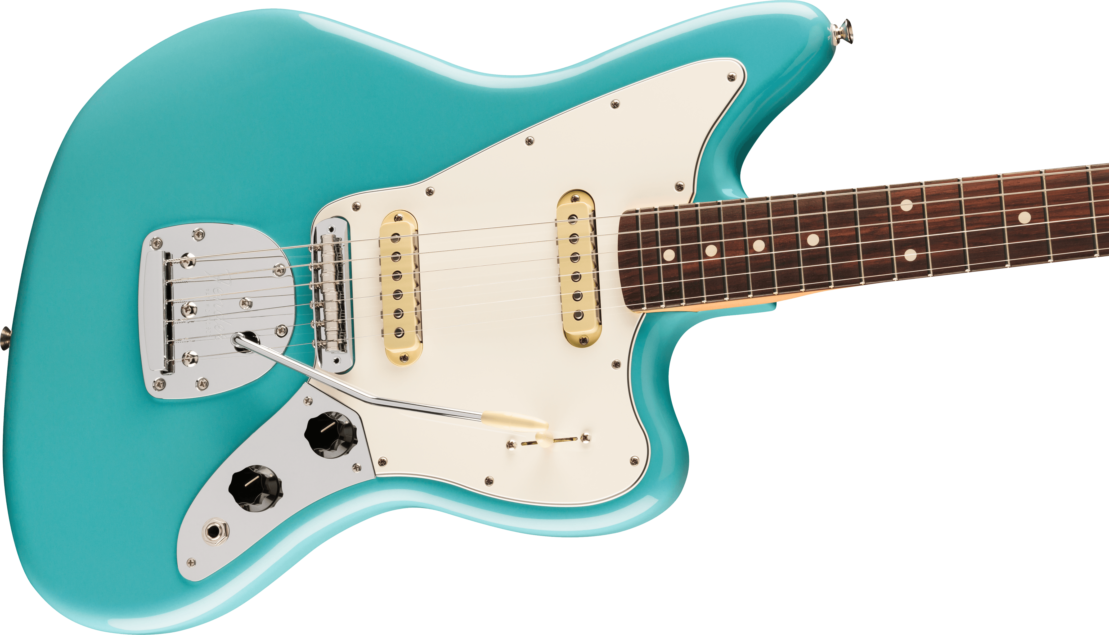 Fender® Player II Jaguar®, Rosewood Fingerboard, Aquatone Blue