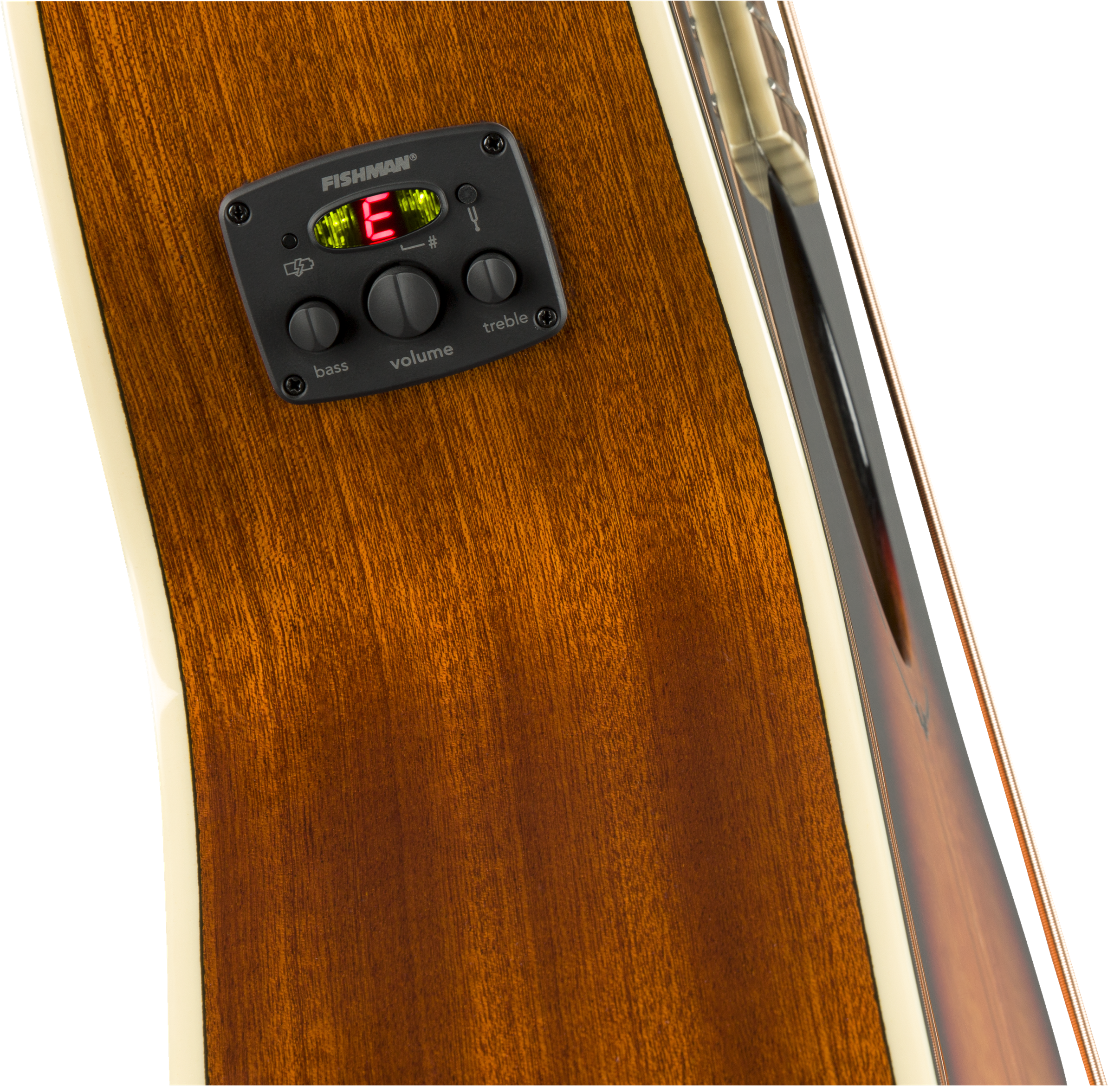Fender® FA-450CE Bass, Laurel Fingerboard, 3-Color Sunburst