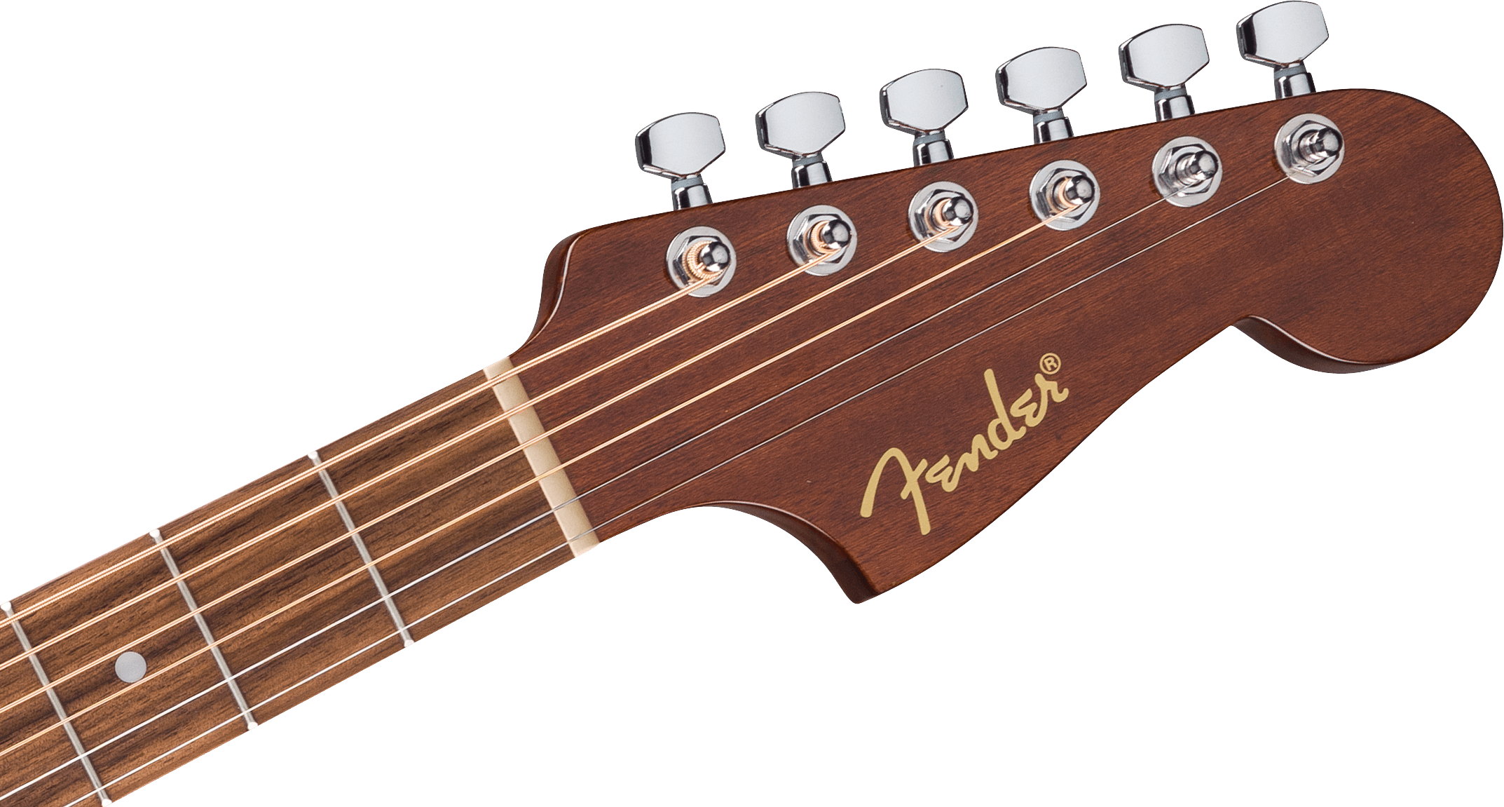 Fender® California Standard Redondo™, Spruce Top, Ivory Pickguard, Black