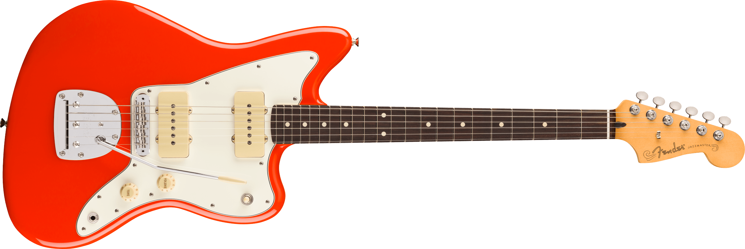 Fender® Player II Jazzmaster®, Rosewood Fingerboard, Coral Red