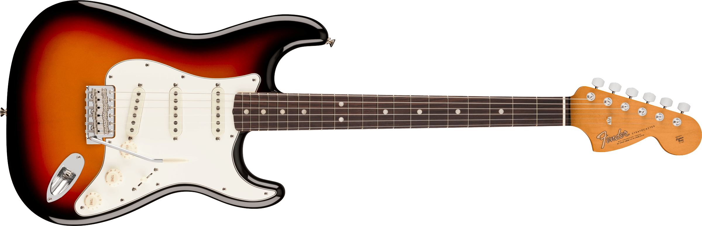 Fender® Vintera® III Late '60s Stratocaster®, Rosewood Fingerboard, 3-Color Sunburst