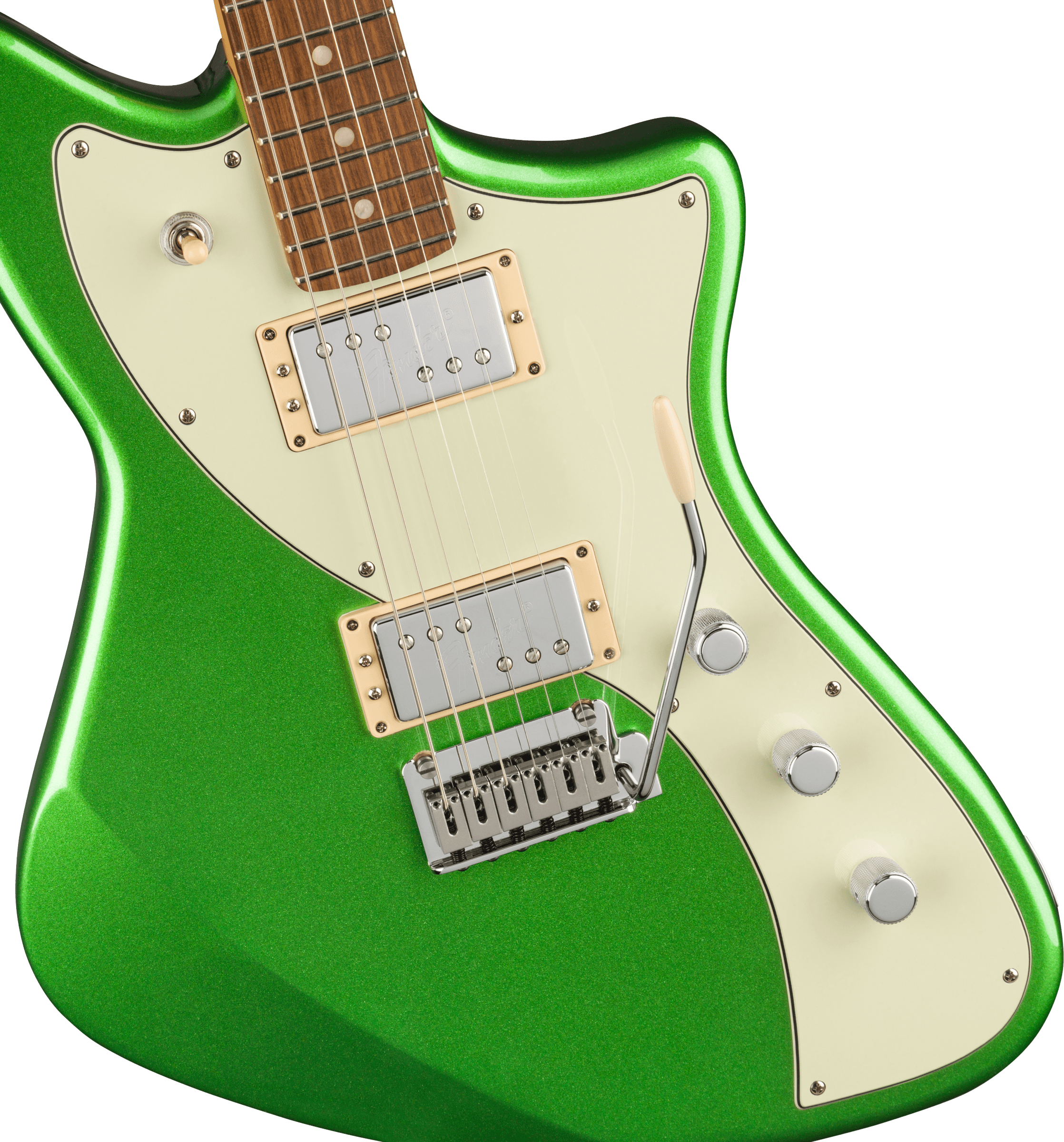 Fender® Player Plus Meteora® HH, Pau Ferro Fingerboard, Cosmic Jade