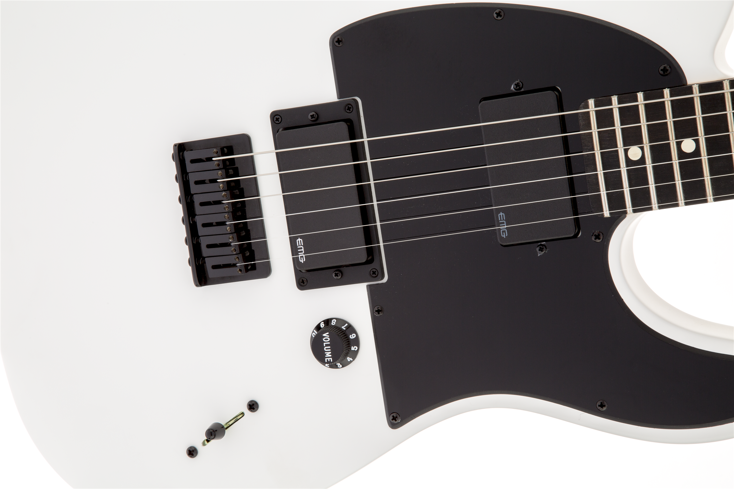 Fender® Jim Root Telecaster®, Ebony Fingerboard, Flat White