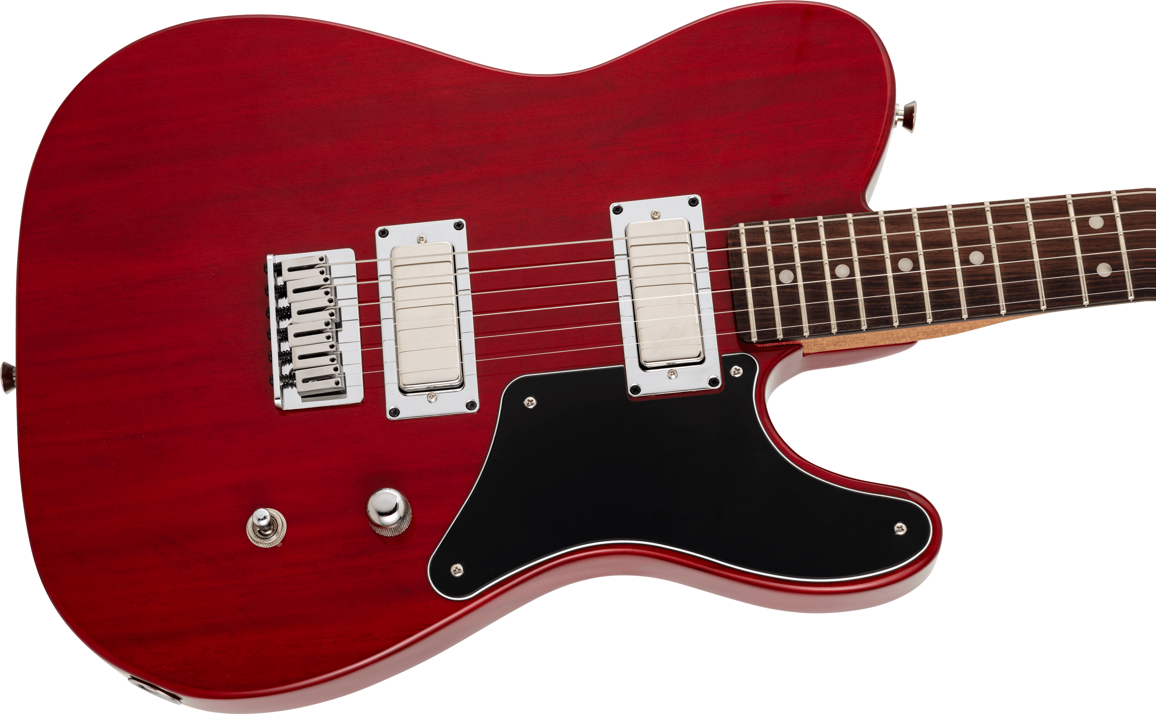 Fender® American Professional II Cabronita Telecaster®, Rosewood Fingerboard, Crimson Transparent