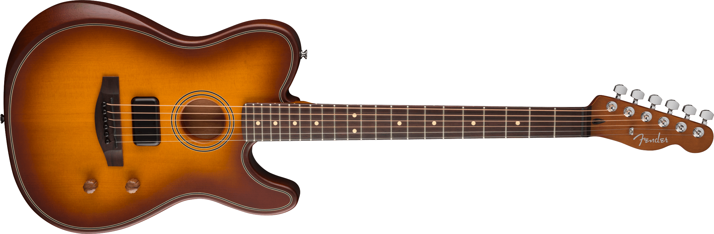 Fender® Acoustasonic® Standard Telecaster®, Honey Burst