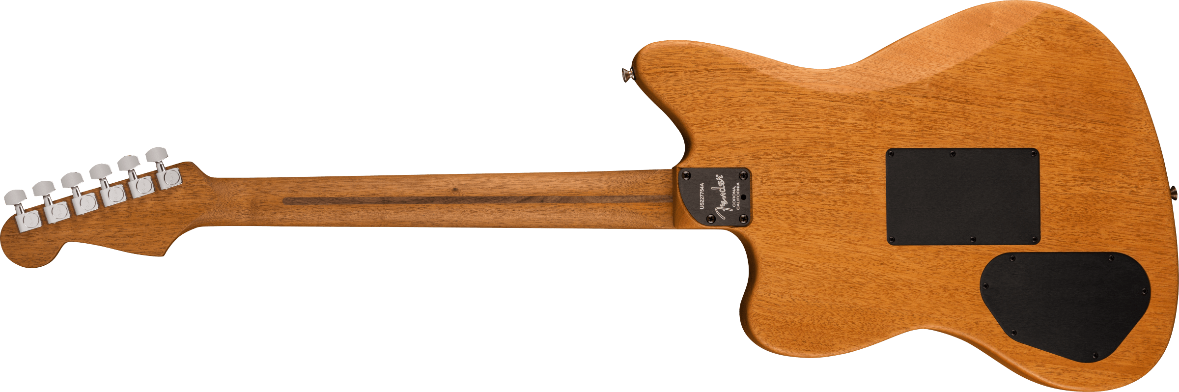Fender® American Acoustasonic® Jazzmaster® All-Mahogany, Ebony Fingerboard, Natural