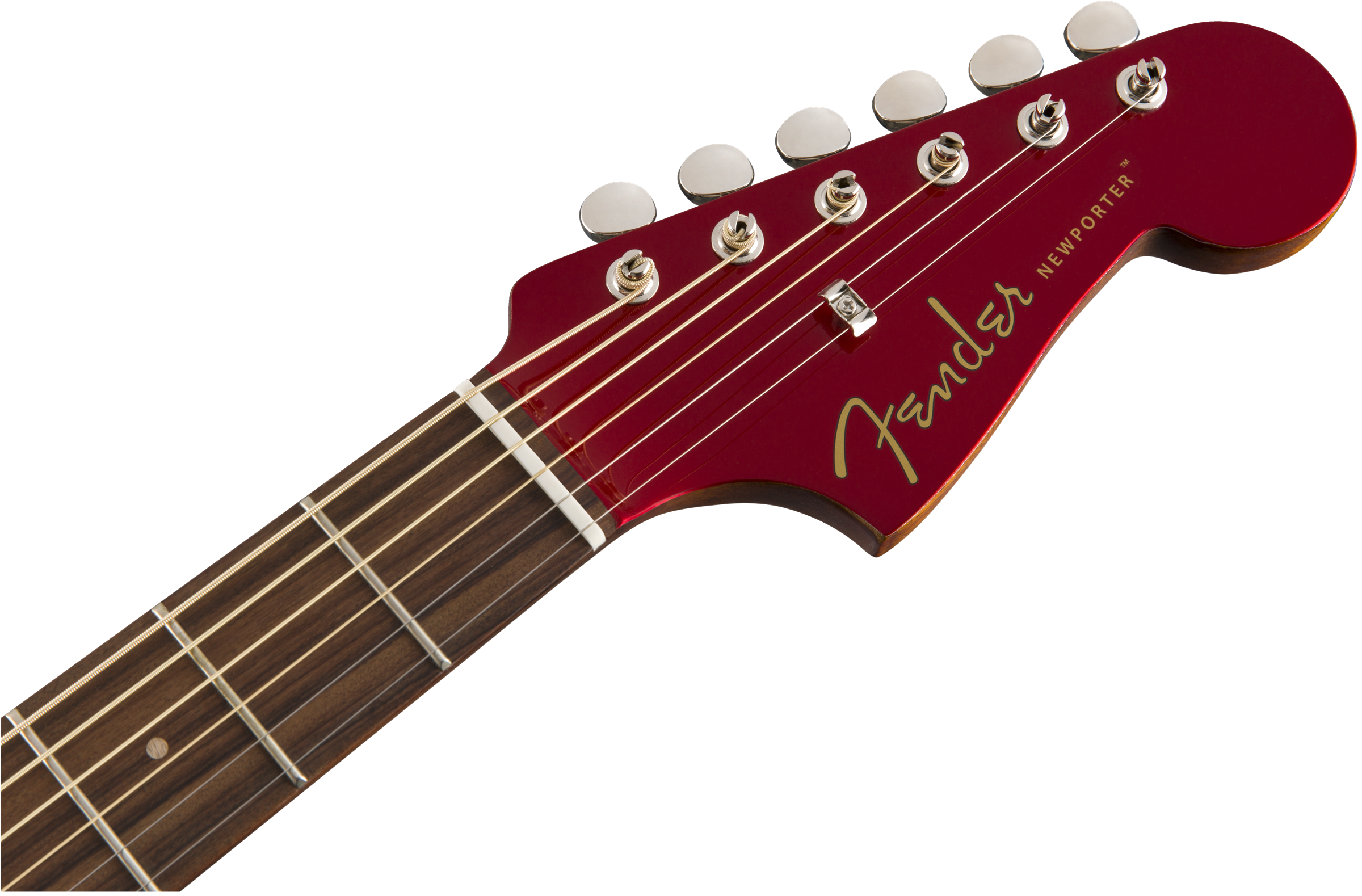 Fender® Newporter Classic w/Bag, Pau Ferro Fingerboard, Hot Rod Red Metallic