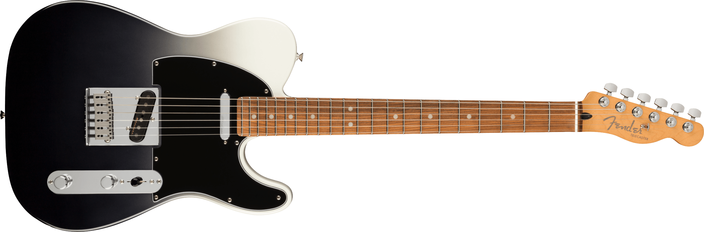 Fender® Player Plus Telecaster®, Pau Ferro Fingerboard, Silver Smoke