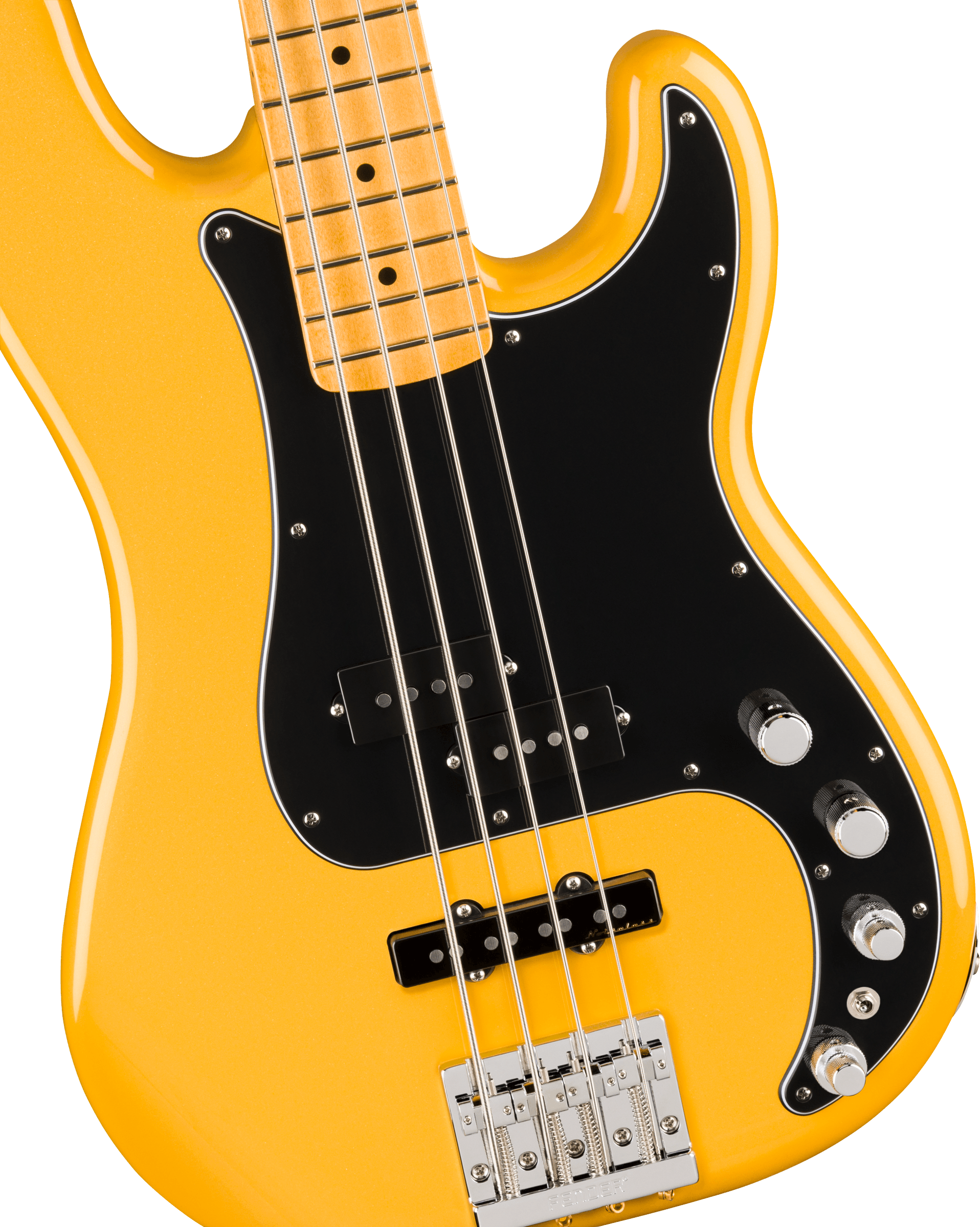 Fender® Player II Modified Active Precision Bass®, Maple Fingerboard, Sunshine Yellow