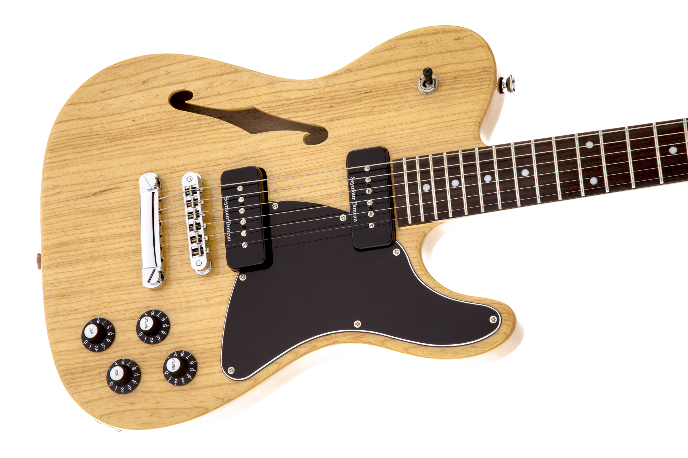 Fender® Jim Adkins JA-90 Telecaster® Thinline, Laurel Fingerboard, Natural