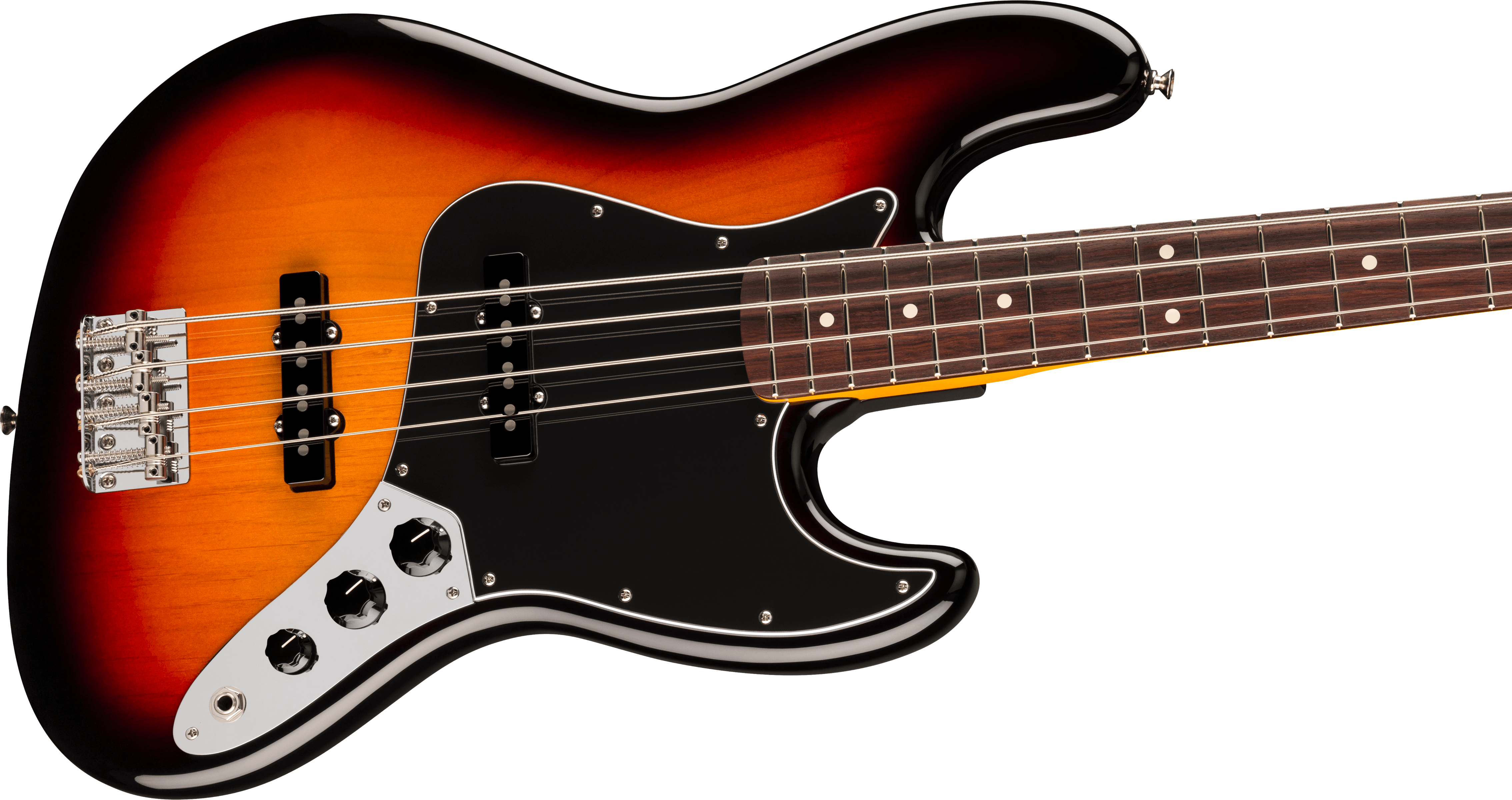 Fender® American Professional Classic Jazz Bass®, Rosewood Fingerboard, 3-Color Sunburst
