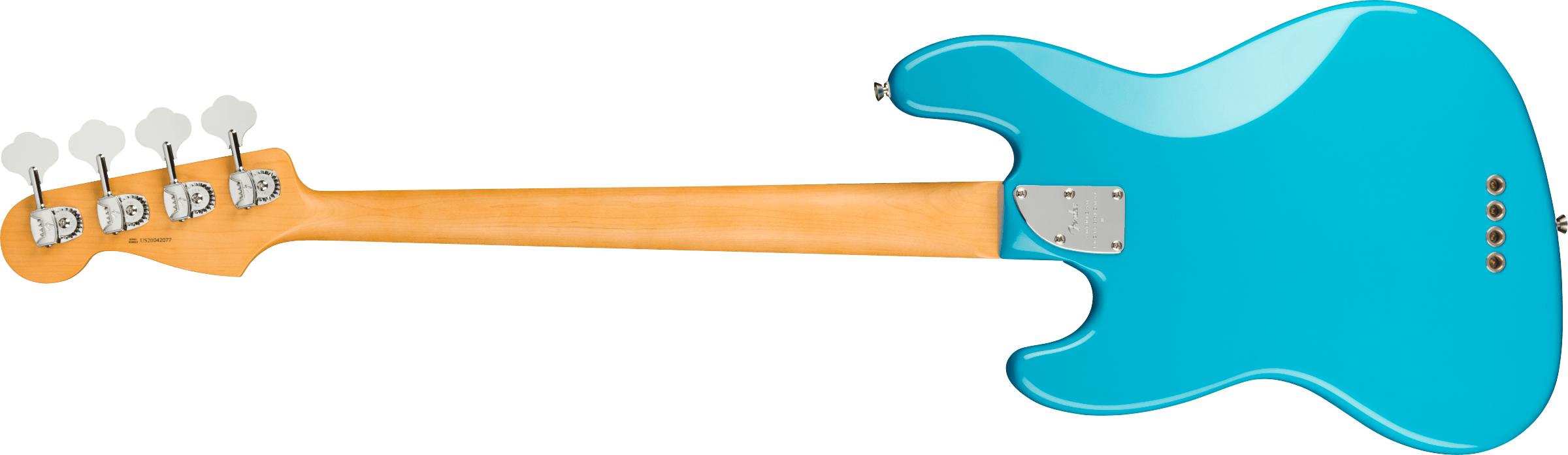 Fender® American Professional II Jazz Bass®, Rosewood Fingerboard, Miami Blue