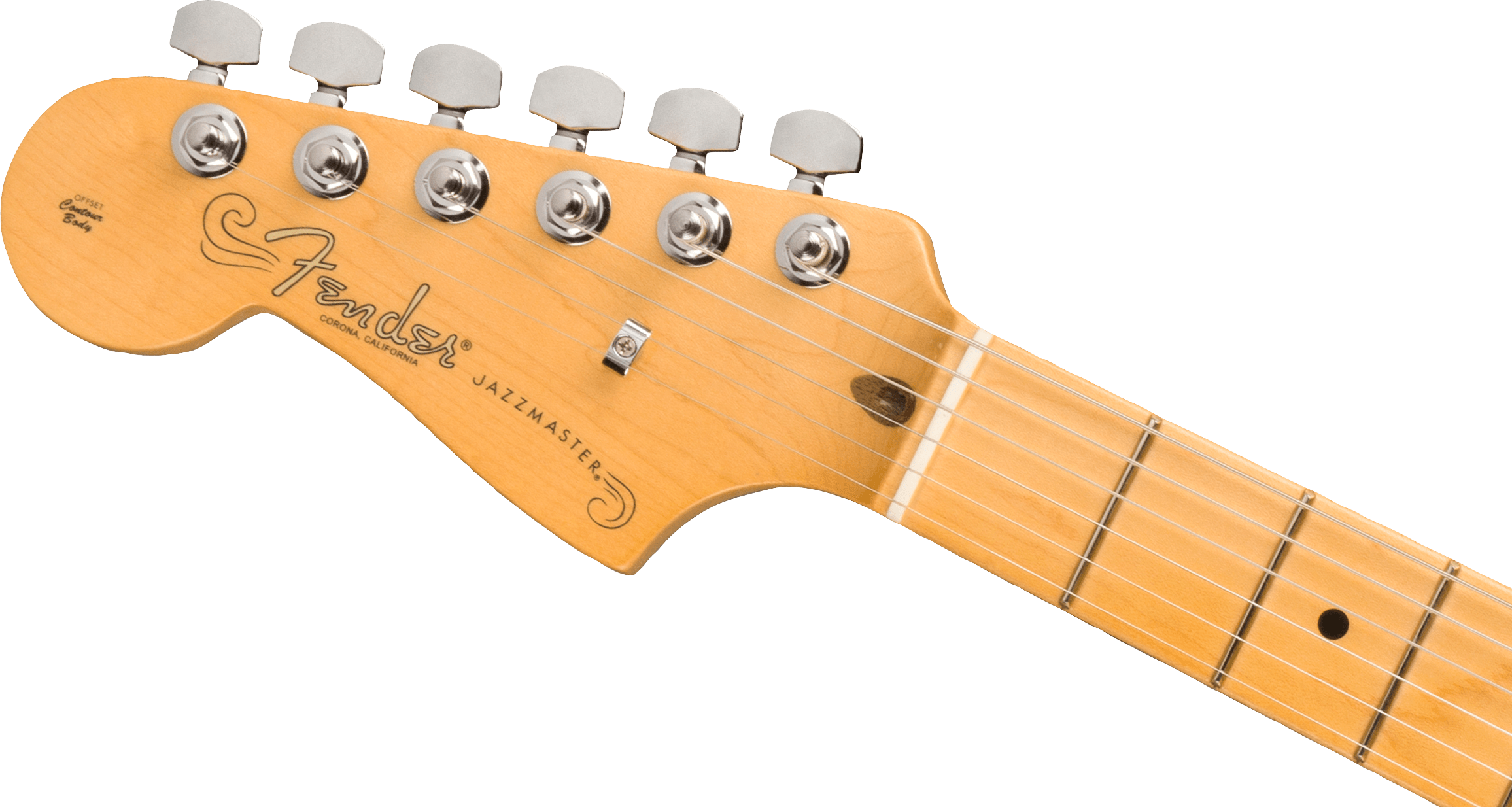 Fender® American Professional II Jazzmaster® Left-Hand, Maple Fingerboard, Miami Blue