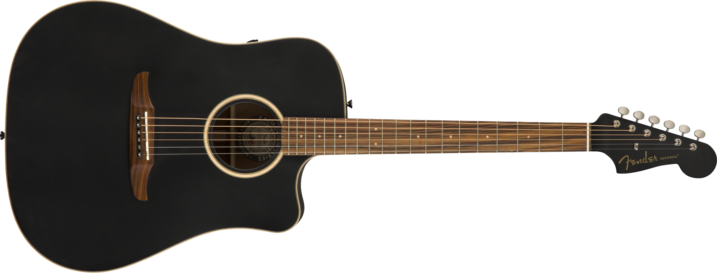 Fender® Redondo Special, Pau Ferro Fingerboard, Matte Black w/bag
