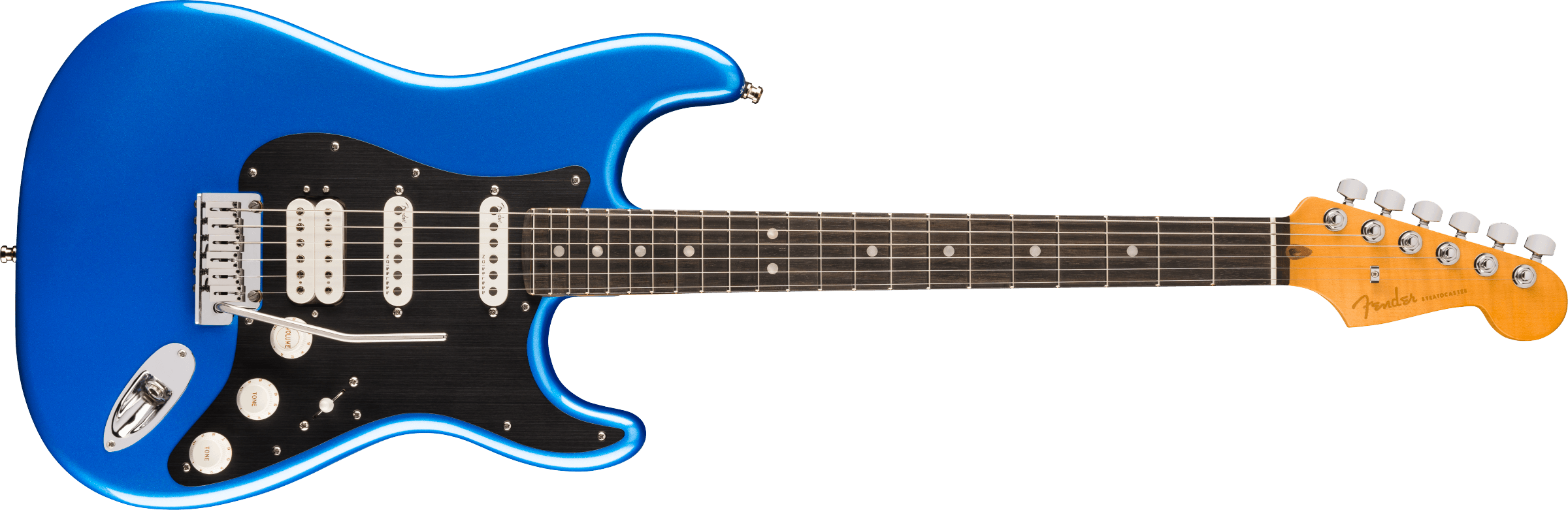 Fender® American Ultra II Stratocaster® HSS, Ebony Fingerboard, Noble Blue