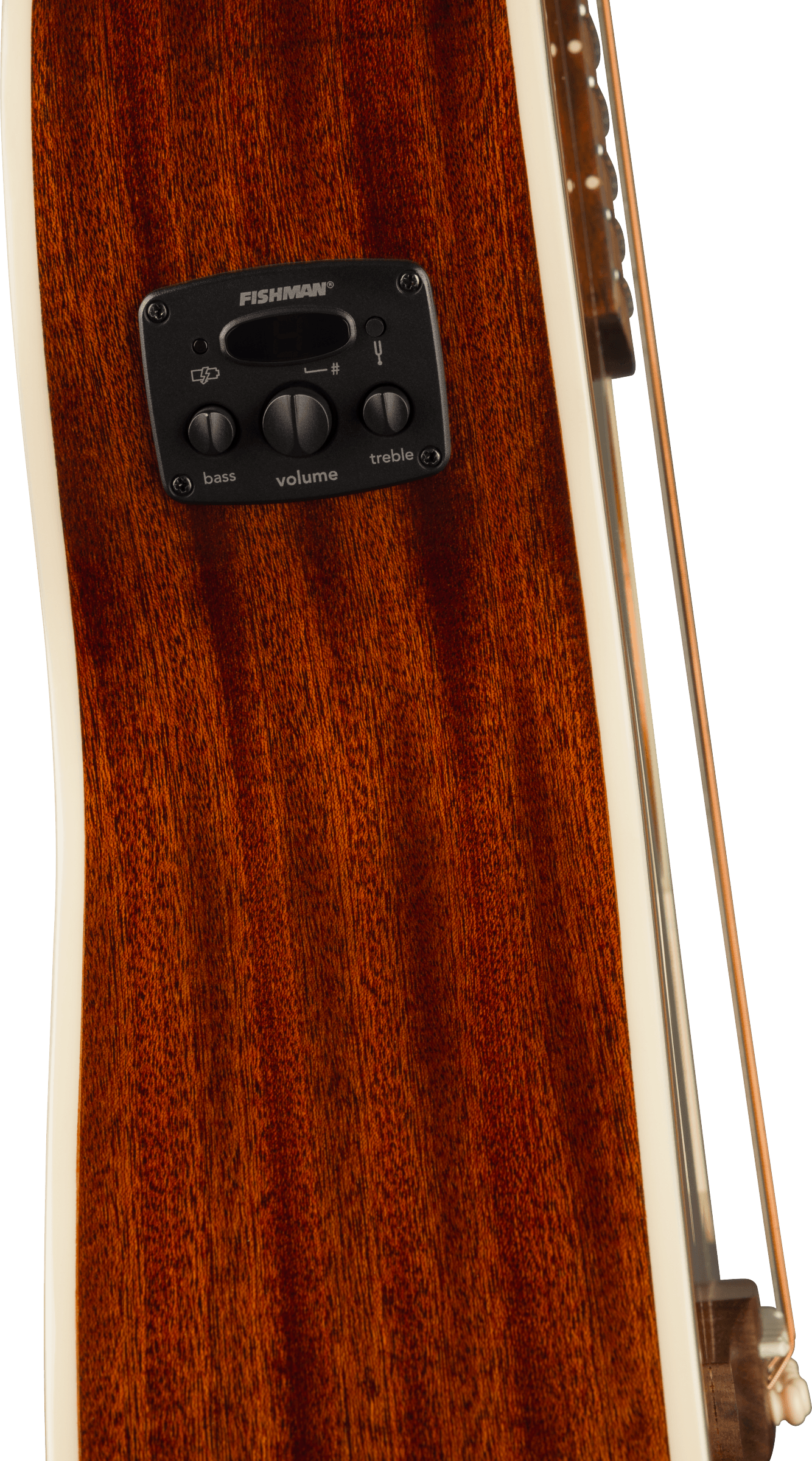 Fender® California Deluxe Monterey™ E, Ivory Pickguard, Aztec Gold