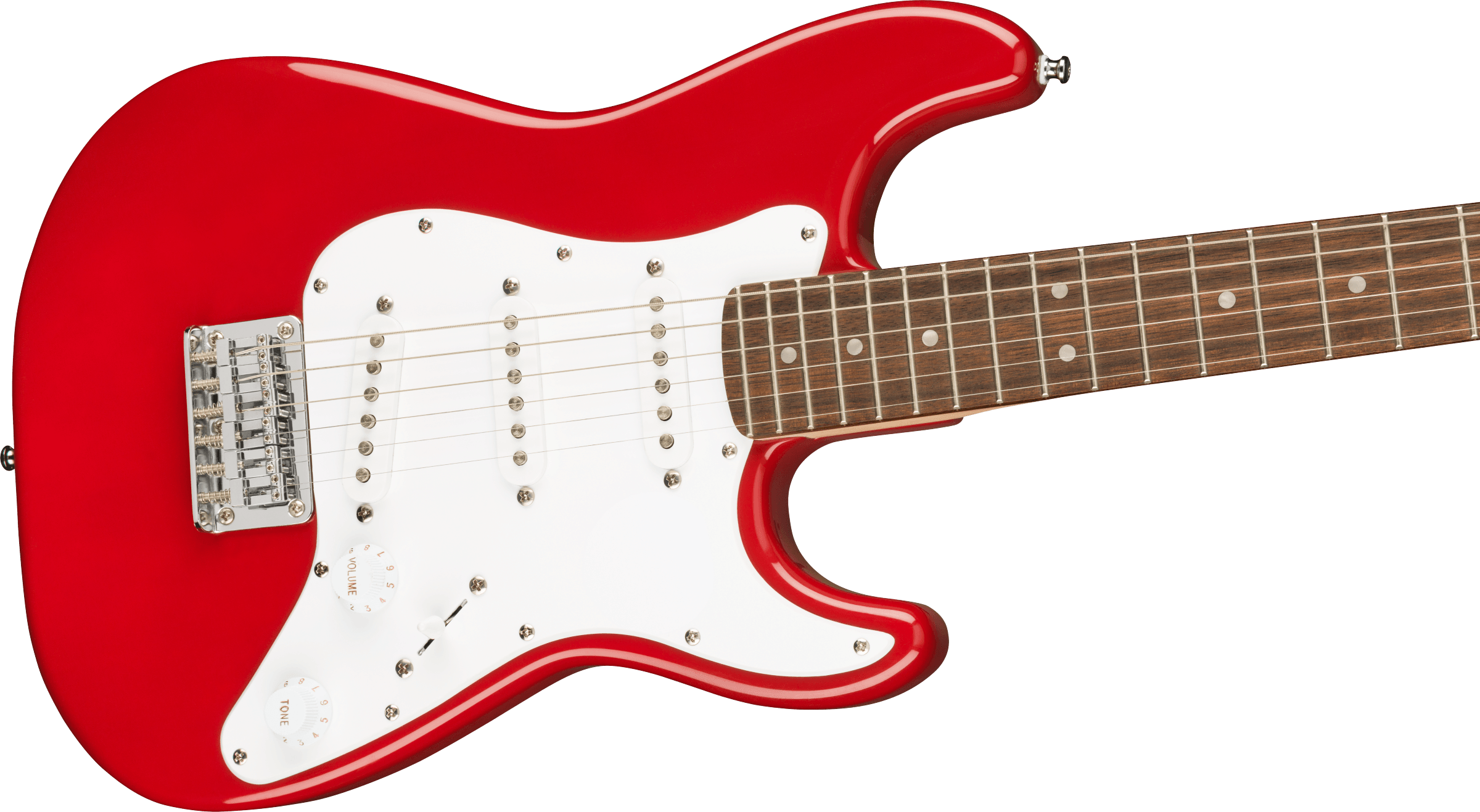 Squier® Mini Stratocaster®, Laurel Fingerboard, Dakota Red