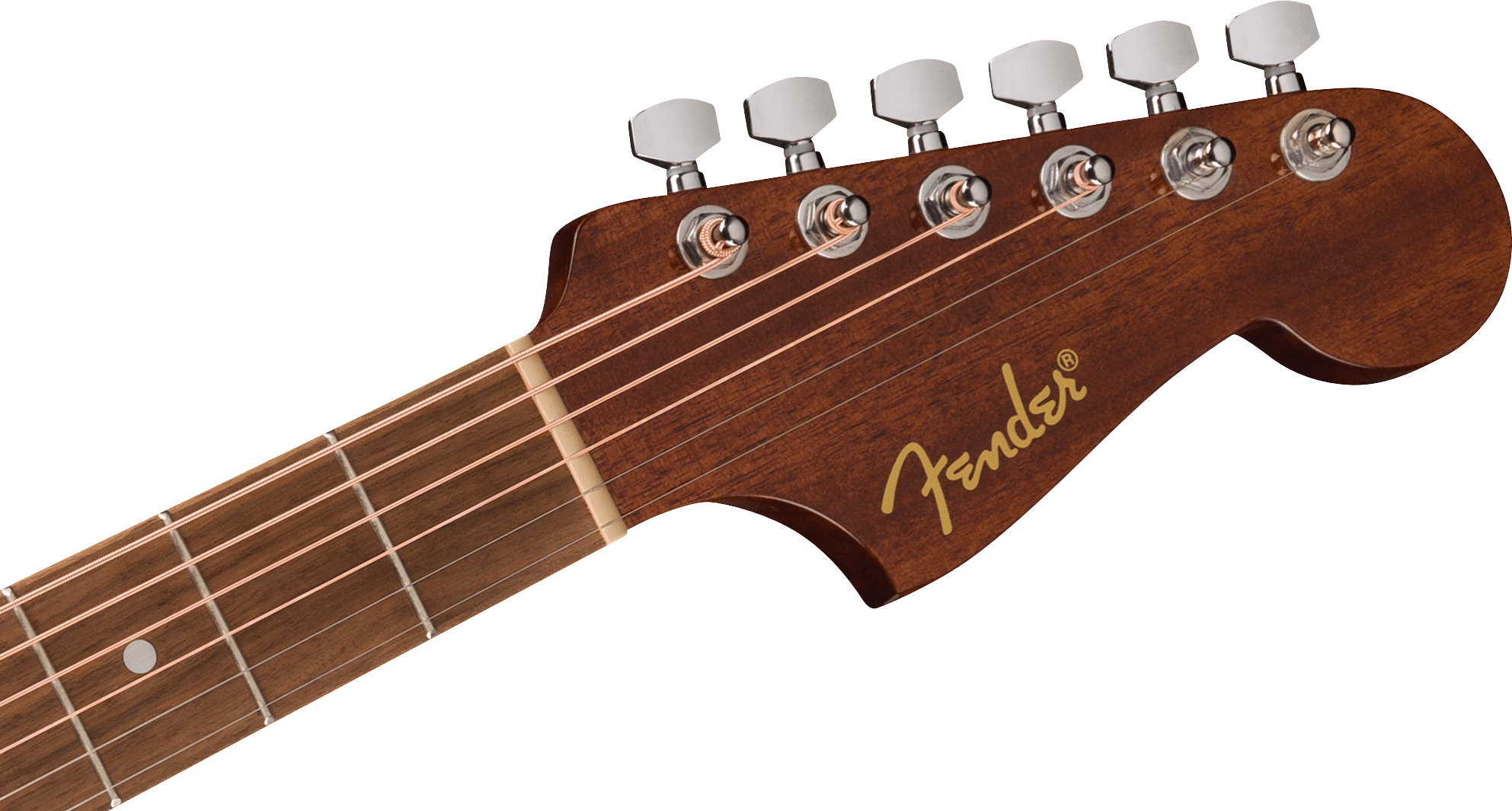 Fender® California Standard Redondo™ CE, Spruce Top, Ivory Pickguard, Fiesta Red